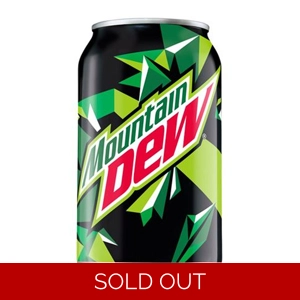 Mountain Dew Soda - EU Import 330ml Can
